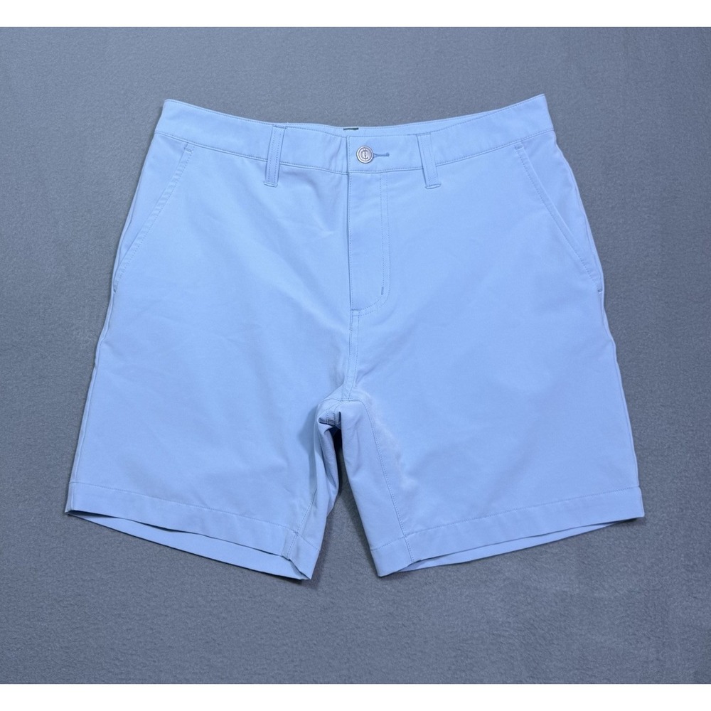 Criquet Shorts Mens 30 Performance Golf Chino Periwinkle Stretch Athleisure Dad